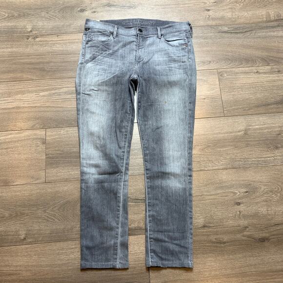 Citizens of Humanity Avedon Skinny High Rise Charcoal Gray Jeans Women's Size 25 - Picture 1 of 8
